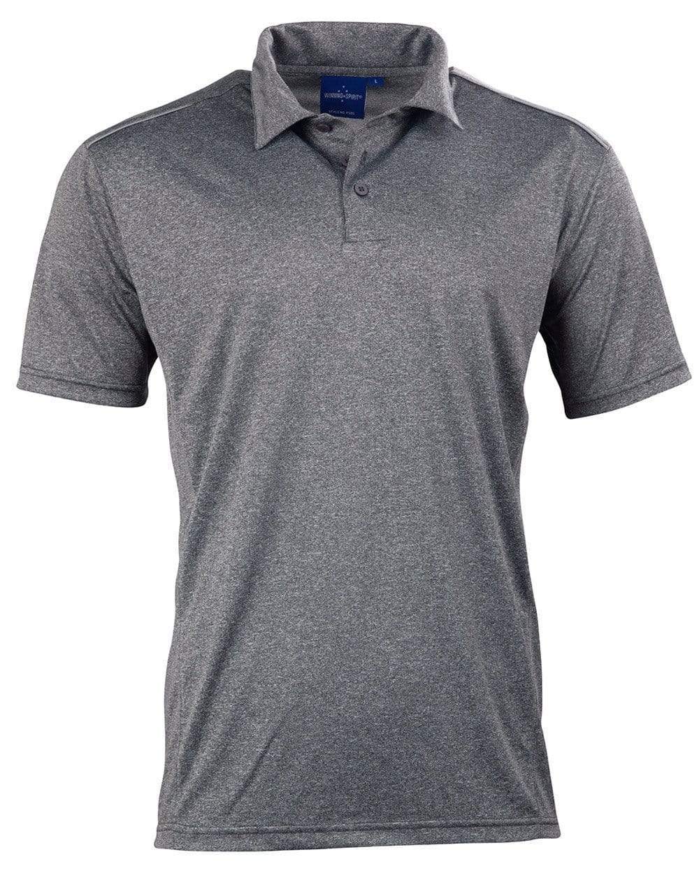 Winning Spirit PS85 HARLAND POLO Men's Casual Wear Winning Spirit CHARCOAL XS